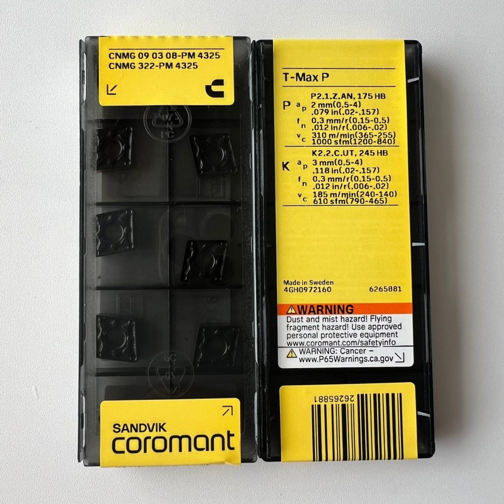 SANDVIK / CNMG090308-PM 4325 / 10 pcs