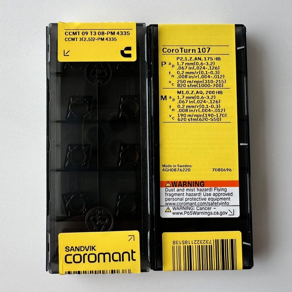 SANDVIK / CCMT09T308-PM 4335 / 10 pcs