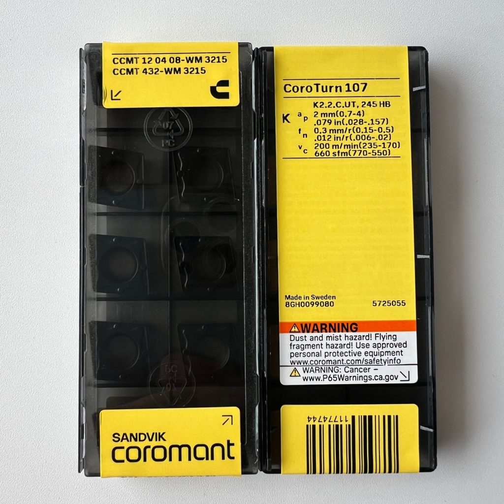 SANDVIK / CCMT120408-WM 3215 / 10 pcs