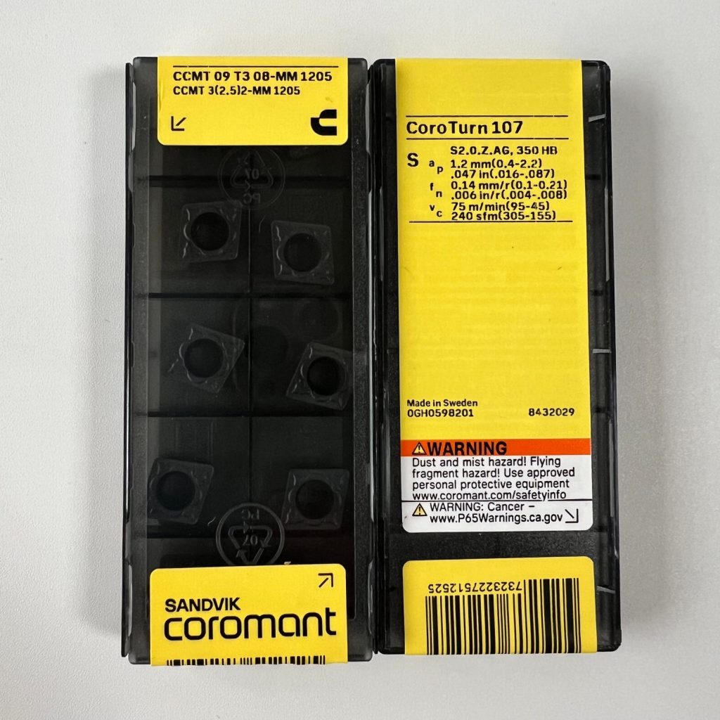 SANDVIK / CCMT09T308-MM 1205 / 10 pcs