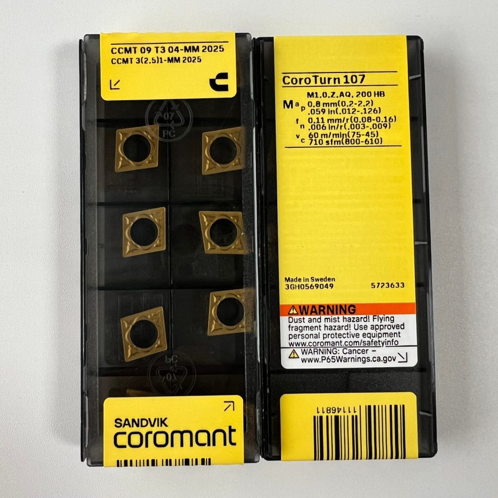 SANDVIK / CCMT09T304-MM 2025 / 10 pcs