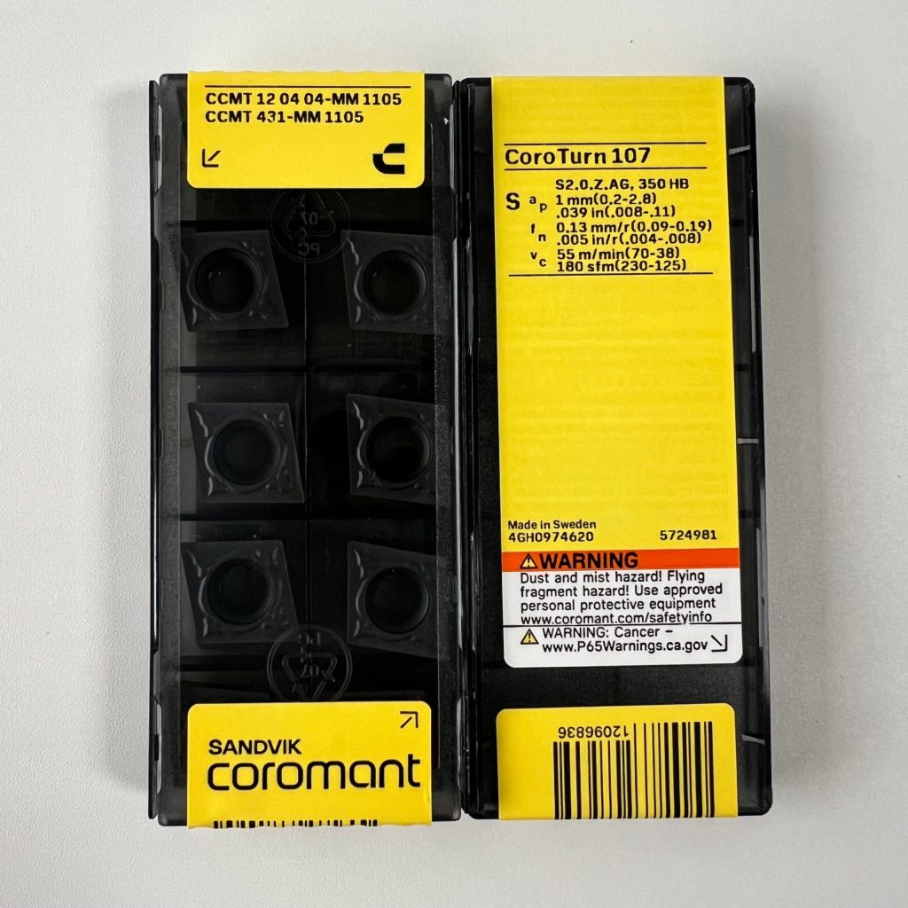 SANDVIK / CCMT120404-MM 1105 / 10 pcs