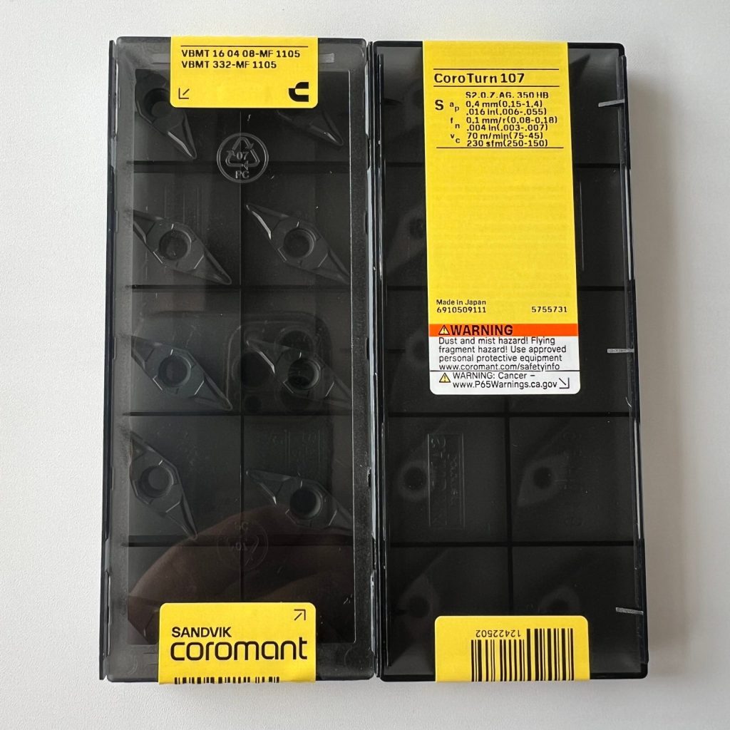 SANDVIK / VBMT160408-MF 1105 / 10 pcs
