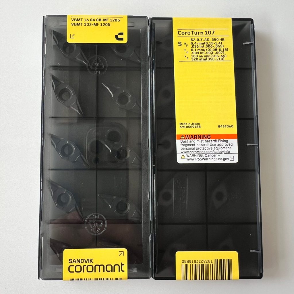 SANDVIK / VBMT160408-MF 1205 / 10 pcs