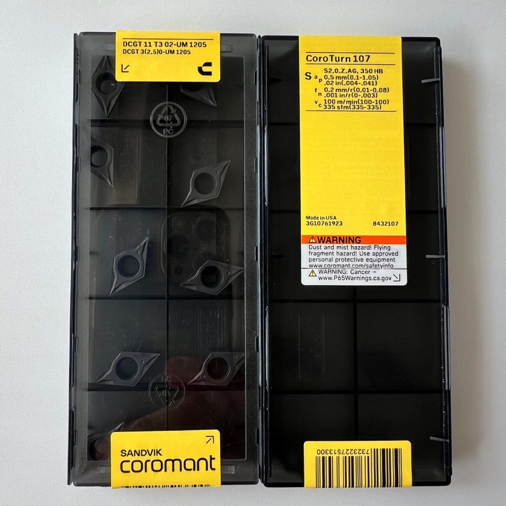 SANDVIK / DCGT11T302-UM 1205 / 10 pcs