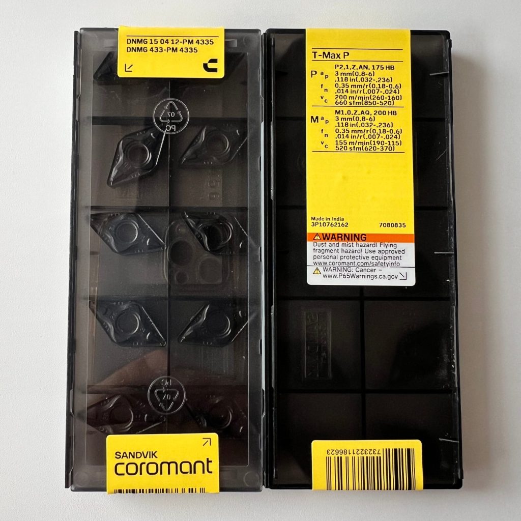 SANDVIK / DNMG150412-PM 4335 / 10 pcs