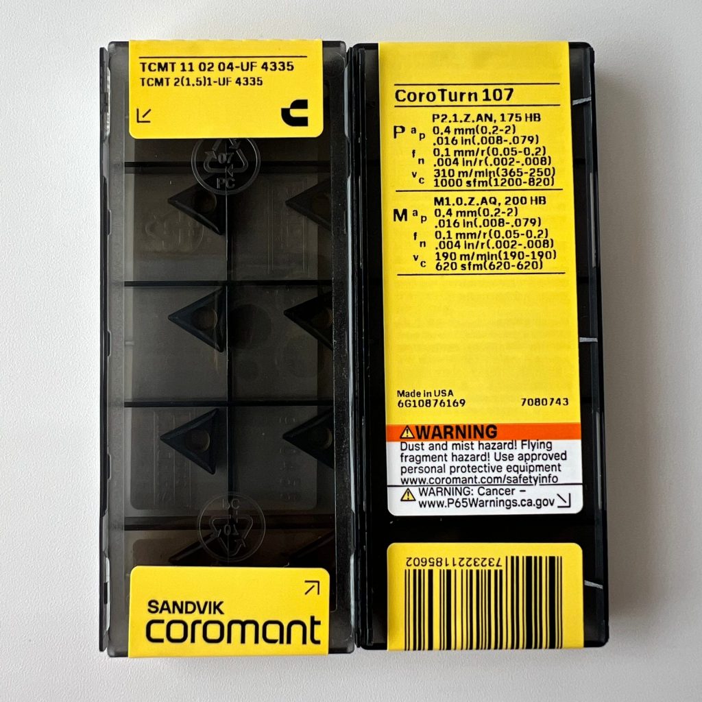 SANDVIK / TCMT110204-UF 4335 / 10 pcs