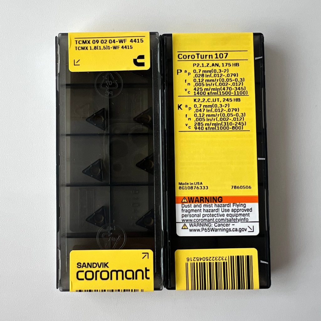 SANDVIK / TCMX090204-WF 4415 / 10 pcs