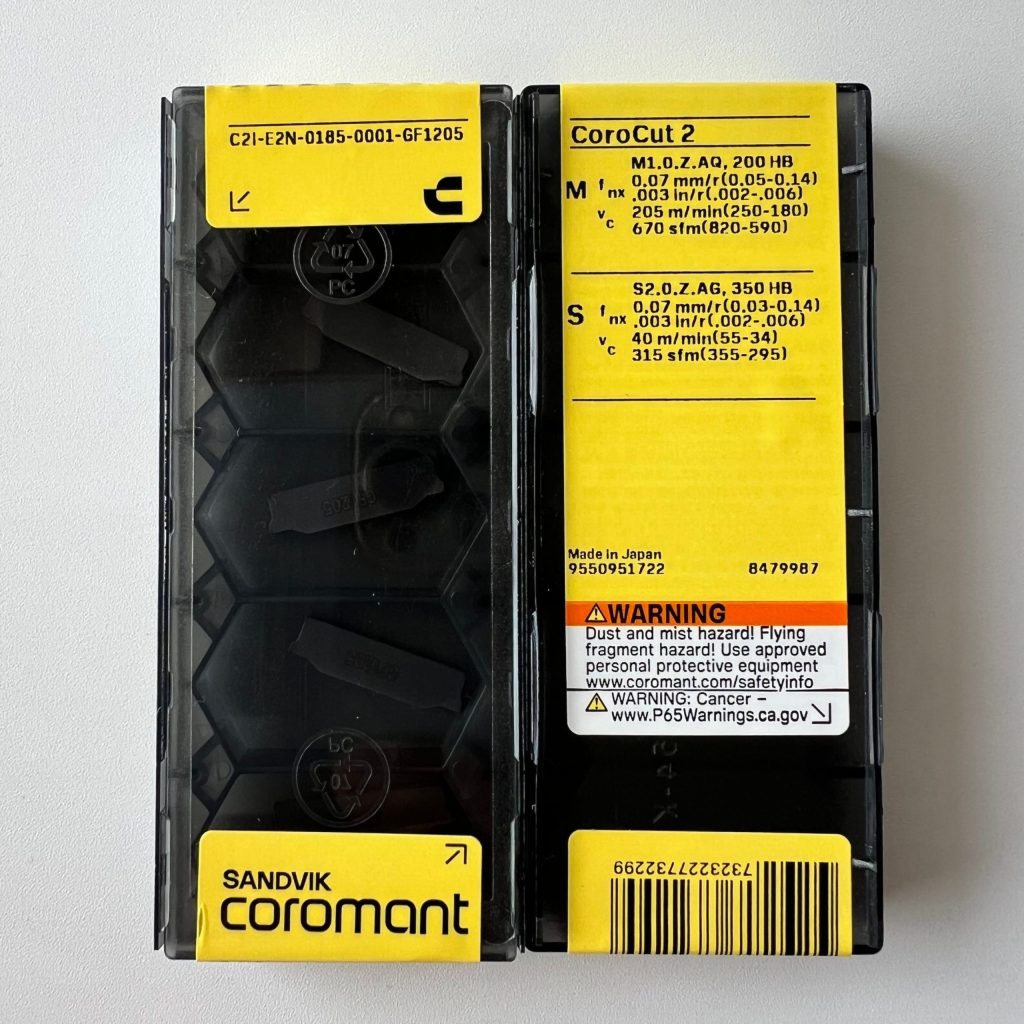 SANDVIK / C2I-E2N-0185-0001-GF 1205 / 10 pcs