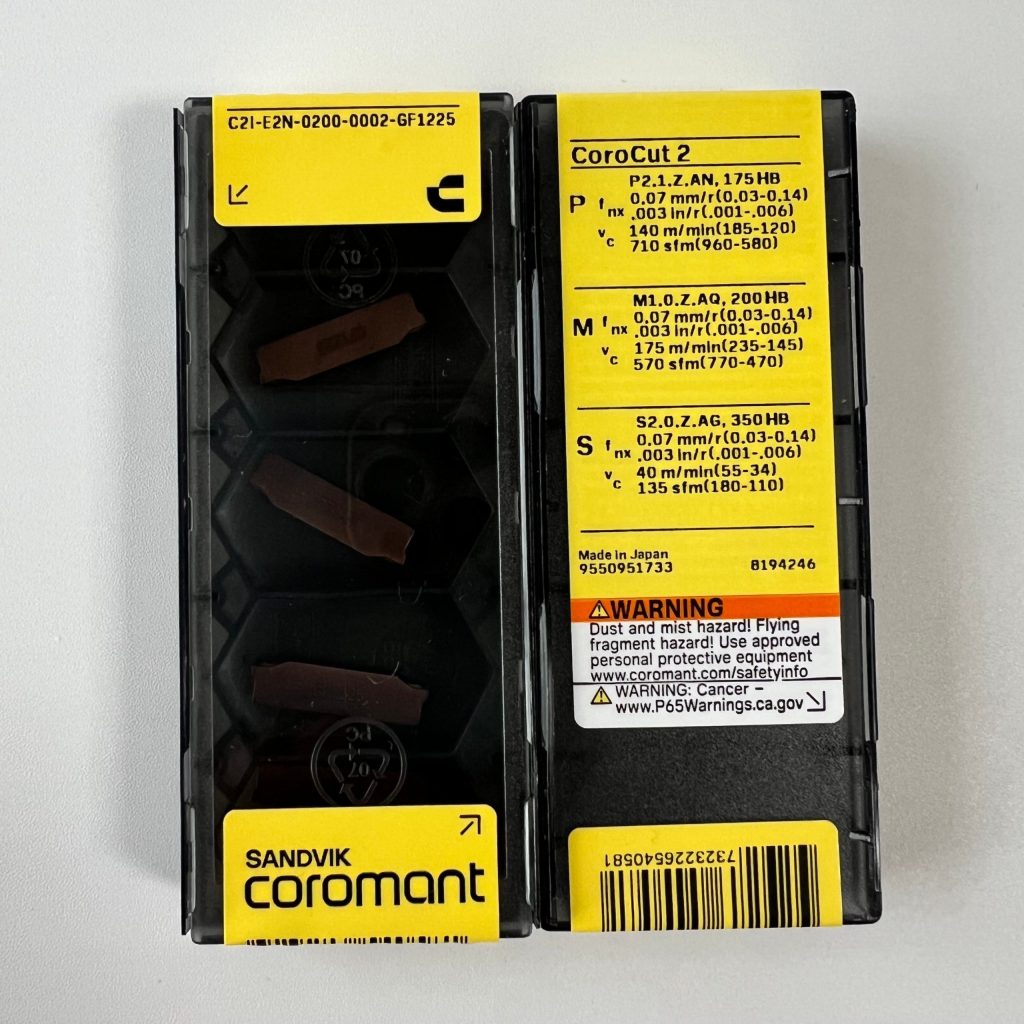 SANDVIK / C2I-E2N-0200-0002-GF 1225 / 10 pcs