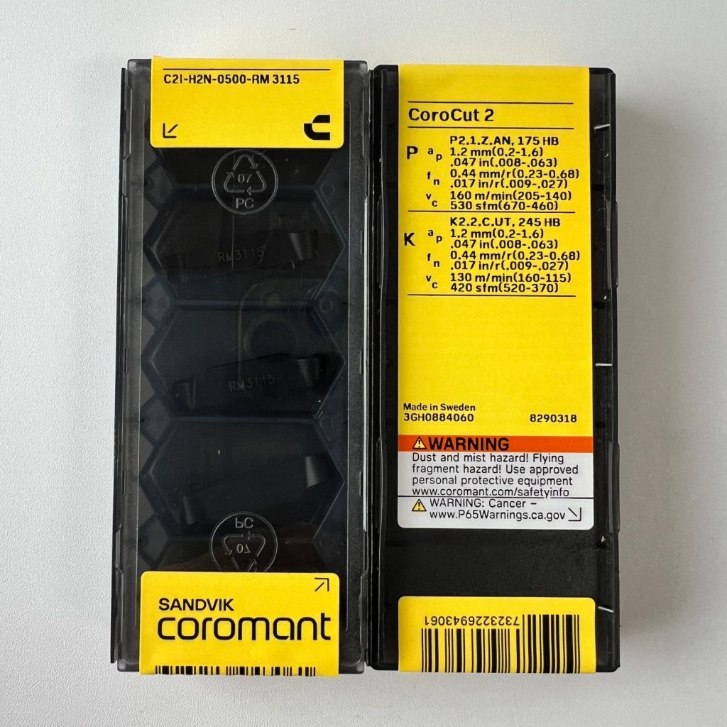 SANDVIK / C2I-H2N-0500-RM 3115 / 10 pcs