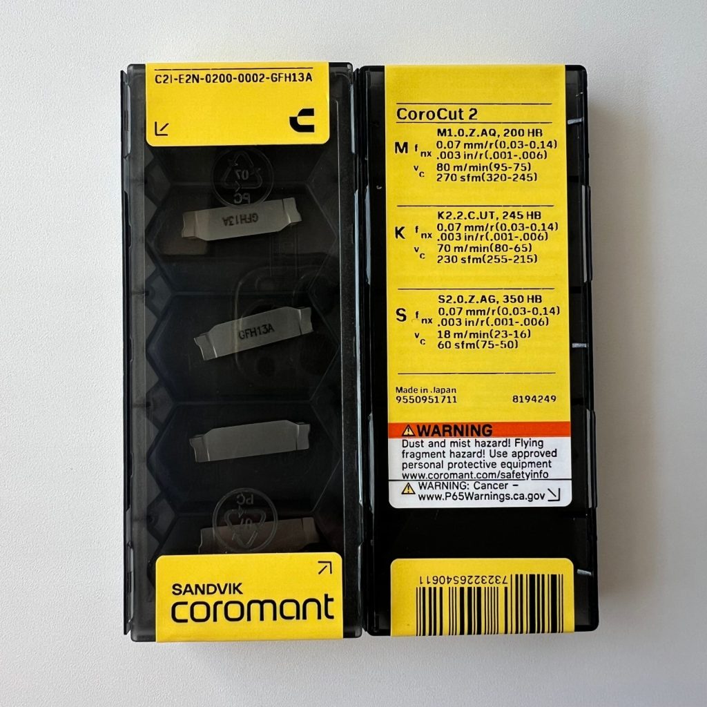 SANDVIK / C2I-E2N-0200-0002-GF H13A / 10 pcs