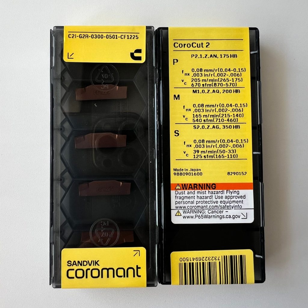 SANDVIK / C2I-G2R-0300-0501-CF 1225 / 10 pcs