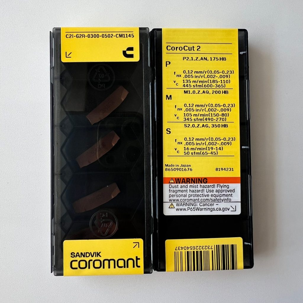 SANDVIK / C2I-G2R-0300-0502-CM 1145 / 10 pcs