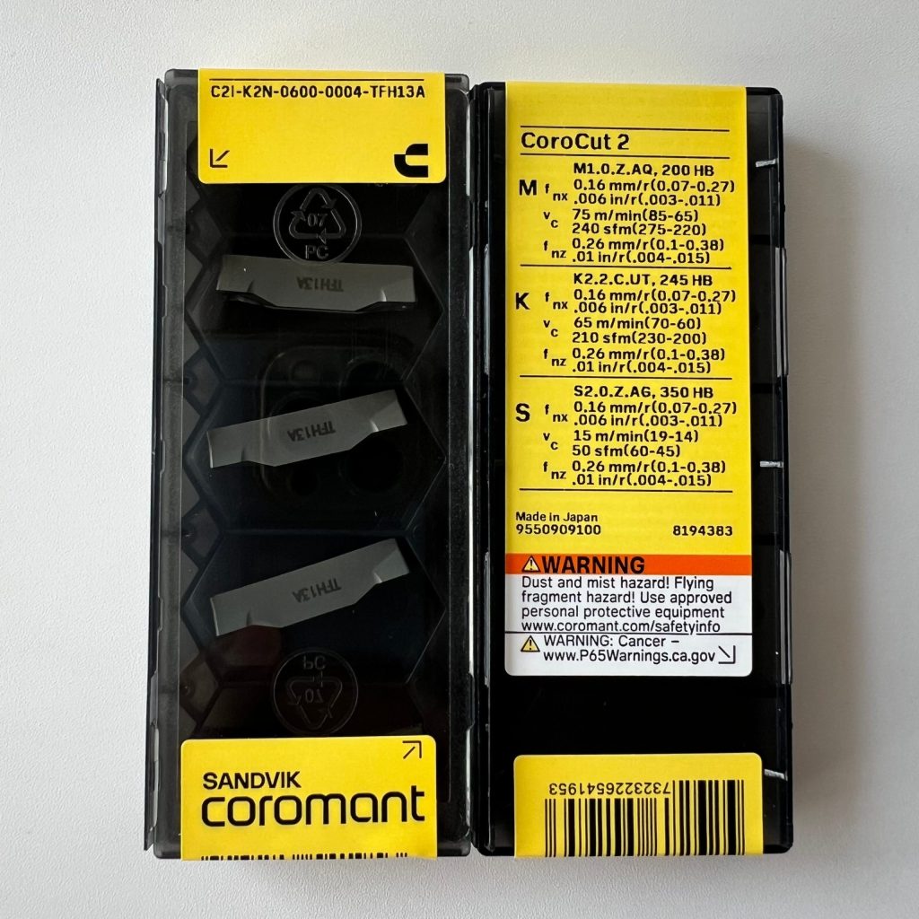 SANDVIK / C2I-K2N-0600-0004-TF H13A / 10 pcs