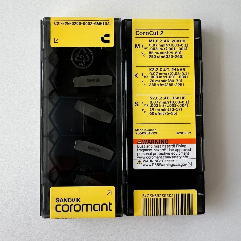 SANDVIK / C2I-E2N-0200-0002-GM H13A / 10 pcs