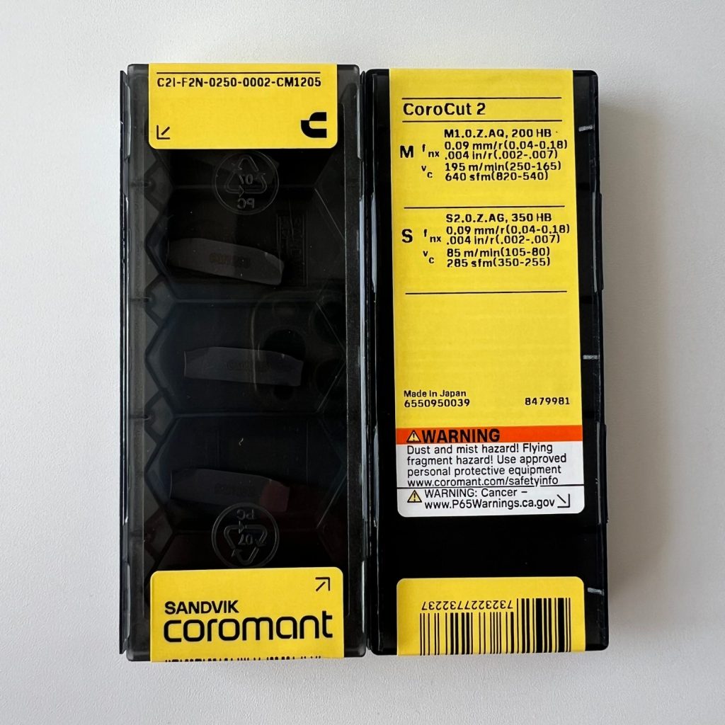 SANDVIK / C2I-F2N-0250-0002-CM 1205 / 10 pcs