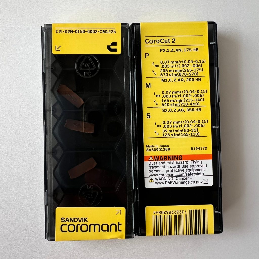 SANDVIK / C2I-D2N-0150-0002-CM 1225 / 10 pcs