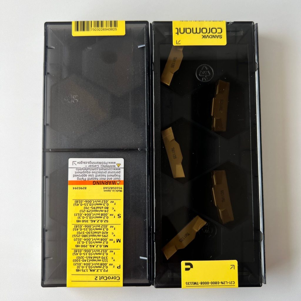 SANDVIK / C2I-L2N-0800-0008-TM 1135 / 10 pcs