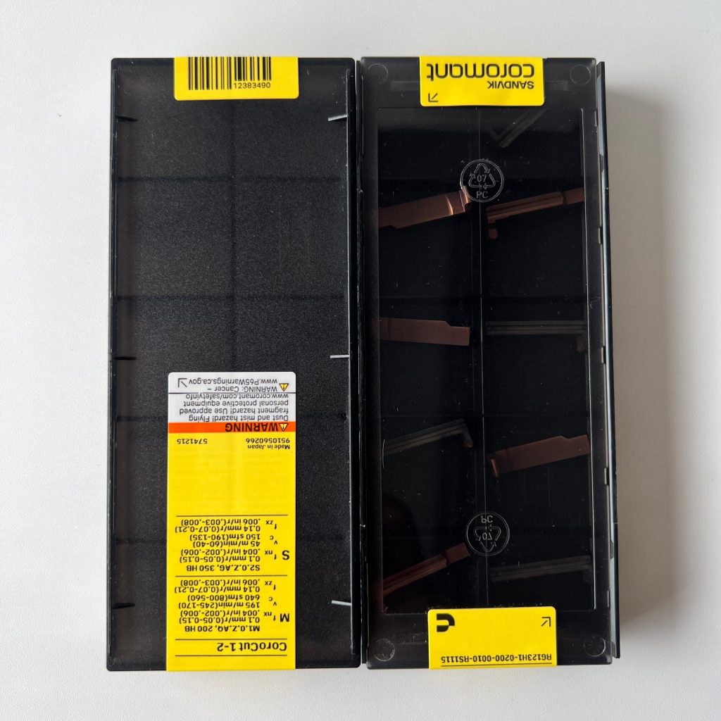 SANDVIK / RG123H1-0200-0010-RS 1115 / 10 pcs