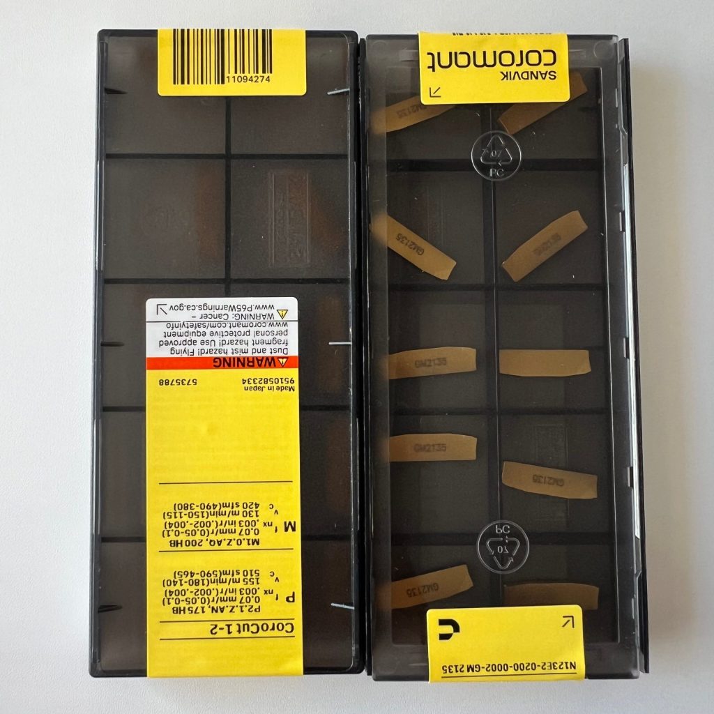 SANDVIK / N123E2-0200-0002-GM 2135 / 10 pcs