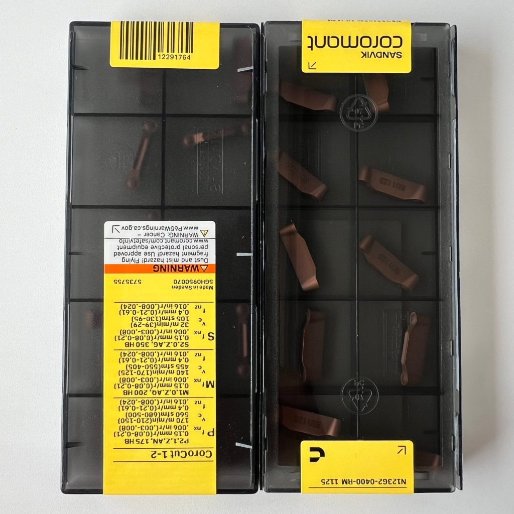 SANDVIK / N123G2-0400-RM 1125 / 10 pcs