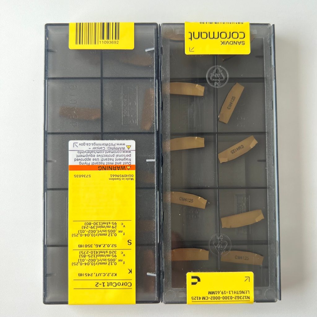 SANDVIK / N123G2-0300-0002-CM 4125 / 10 pcs