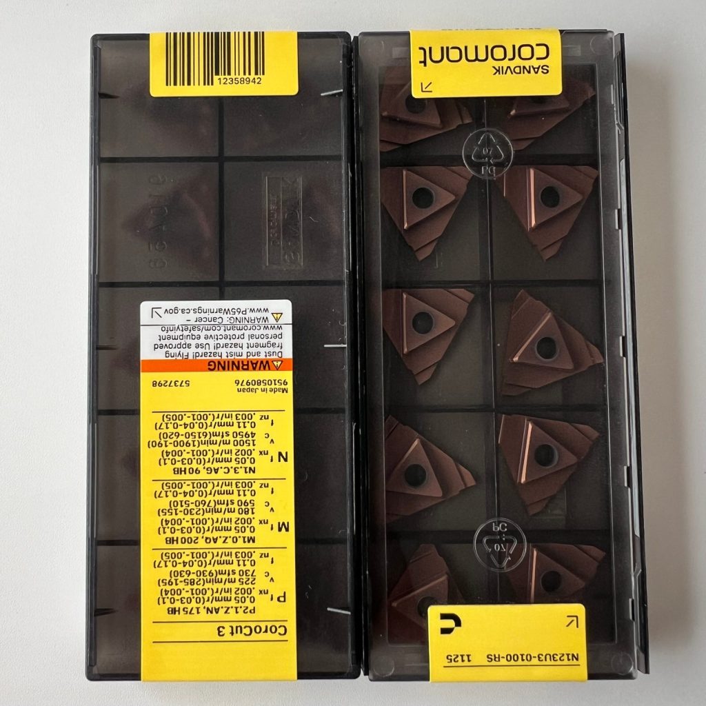 SANDVIK / N123U3-0100-RS 1125 / 10 pcs