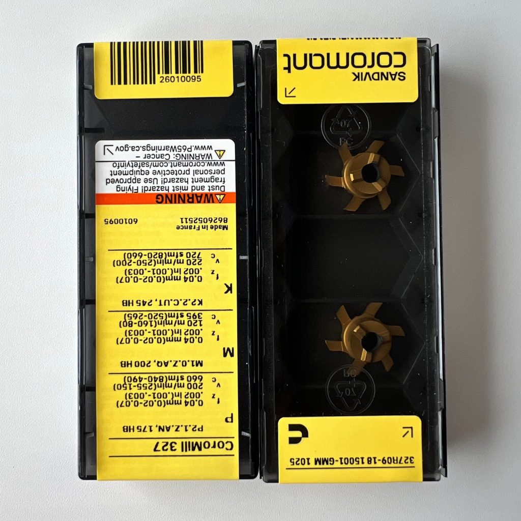 SANDVIK / 327R09-1815001-GMM 1025 / 2 pcs