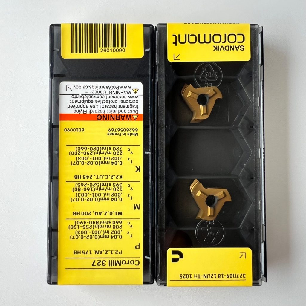 SANDVIK / 327R09-1812UN-TH 1025 / 2 pcs
