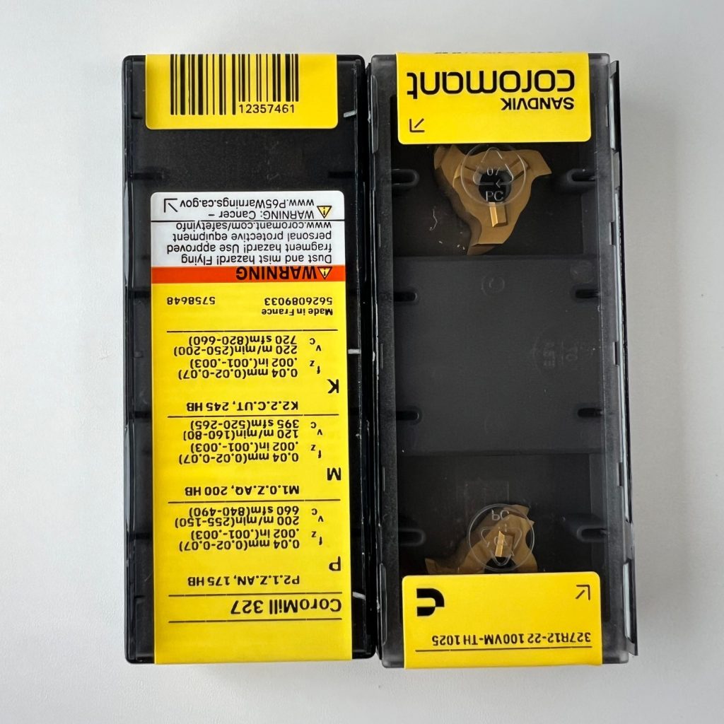 SANDVIK / 327R12-22100VM-TH 1025 / 2 pcs