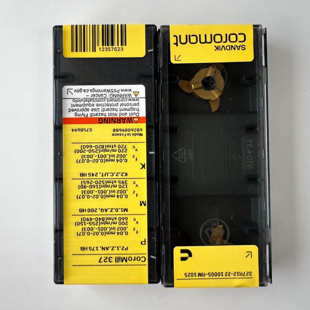 SANDVIK / 327R12-2210005-RM 1025 / 2 pcs