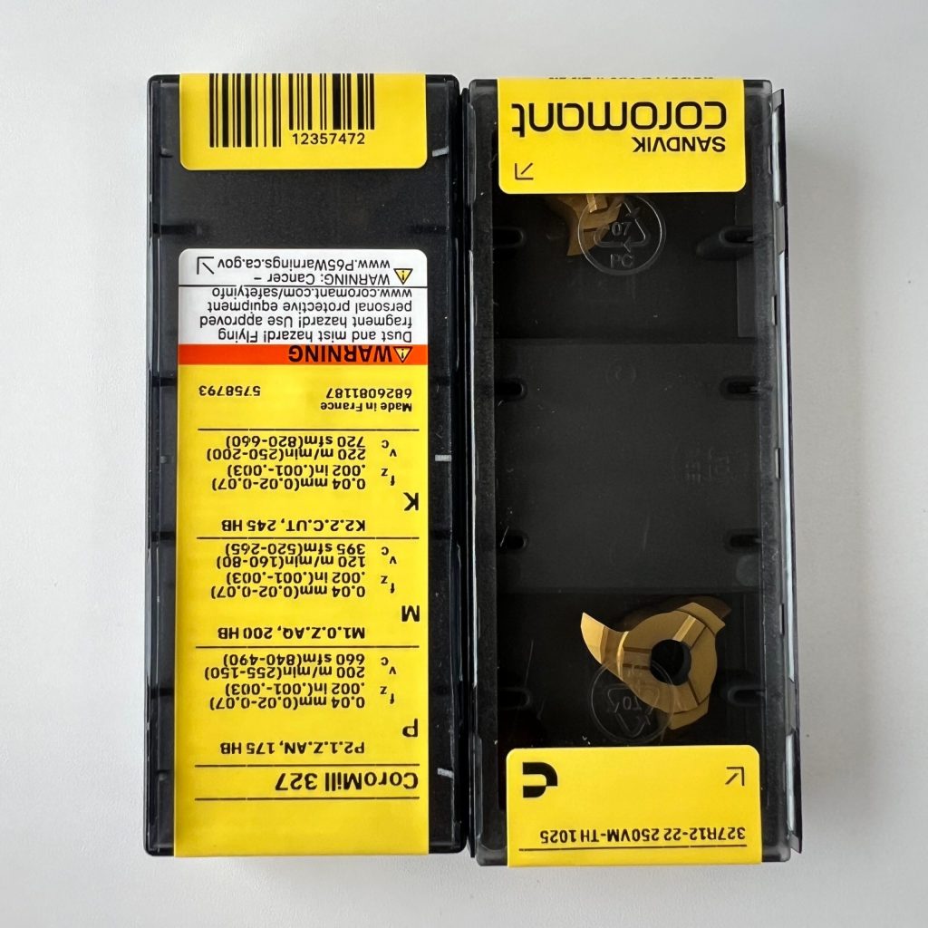 SANDVIK / 327R12-22250VM-TH 1025 / 2 pcs